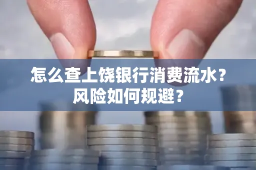 怎么查上饶银行消费流水?风险如何规避?