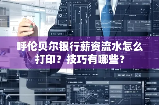 呼伦贝尔银行薪资流水怎么打印？技巧有哪些？