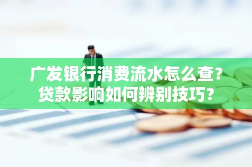 广发银行消费流水怎么查?贷款影响如何辨别技巧?